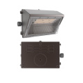 DLC ETL 80W-150W  Dusk-to-Dawn Led Wall Pack Light With Glass Lens